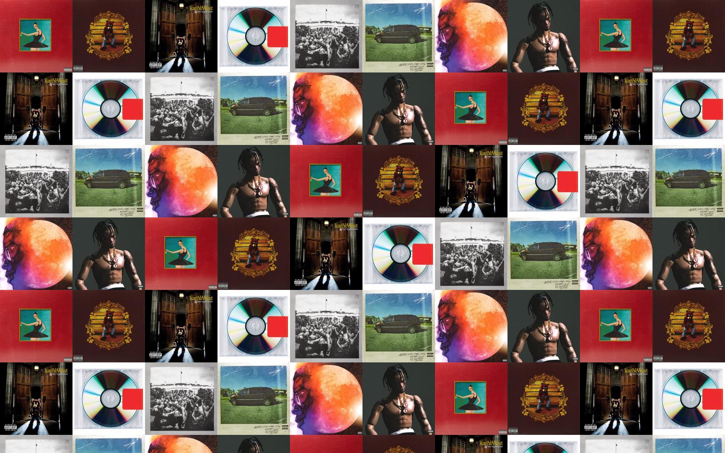 Kanye West My Beautiful Dark Twisted Fantasy College Wallpaper