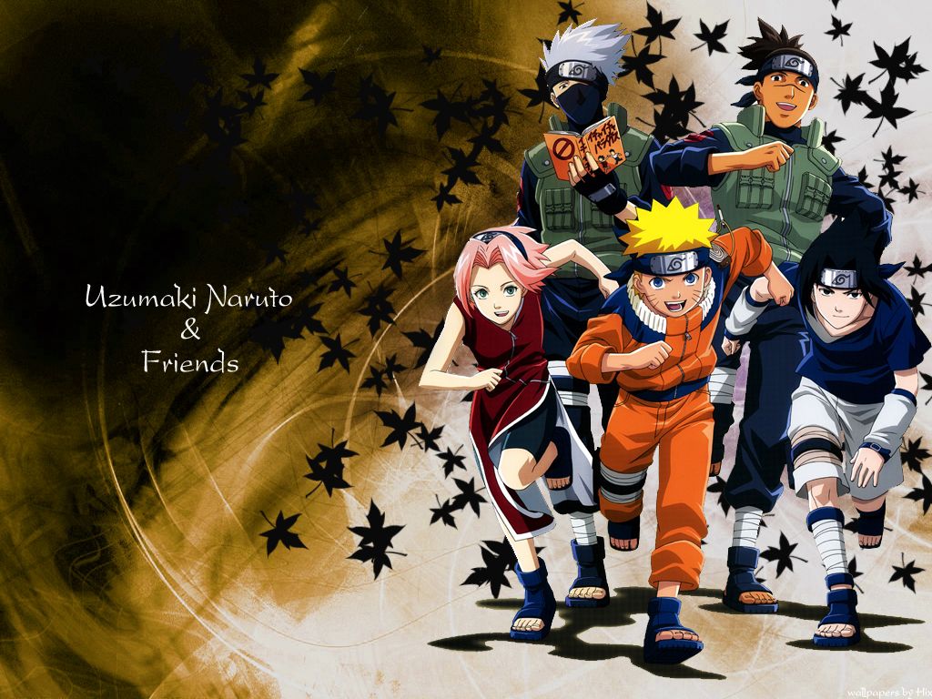 Naruto Wallpaper: Naruto & friends