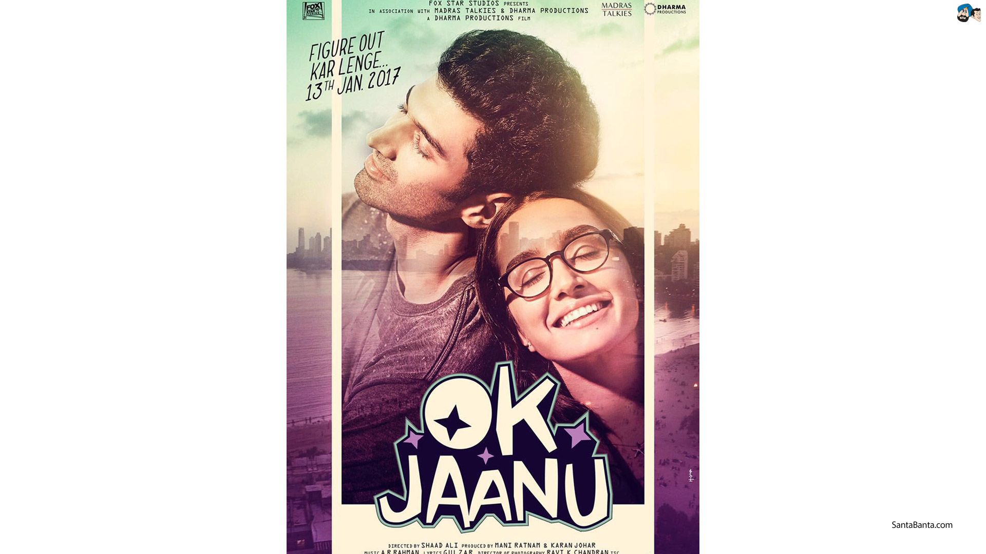 Ok Jaanu Movie Wallpaper