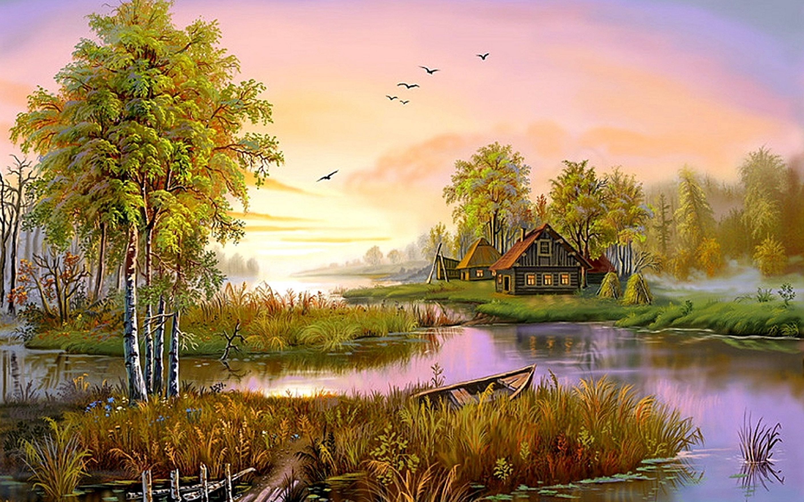 Hd Painting Art Nature