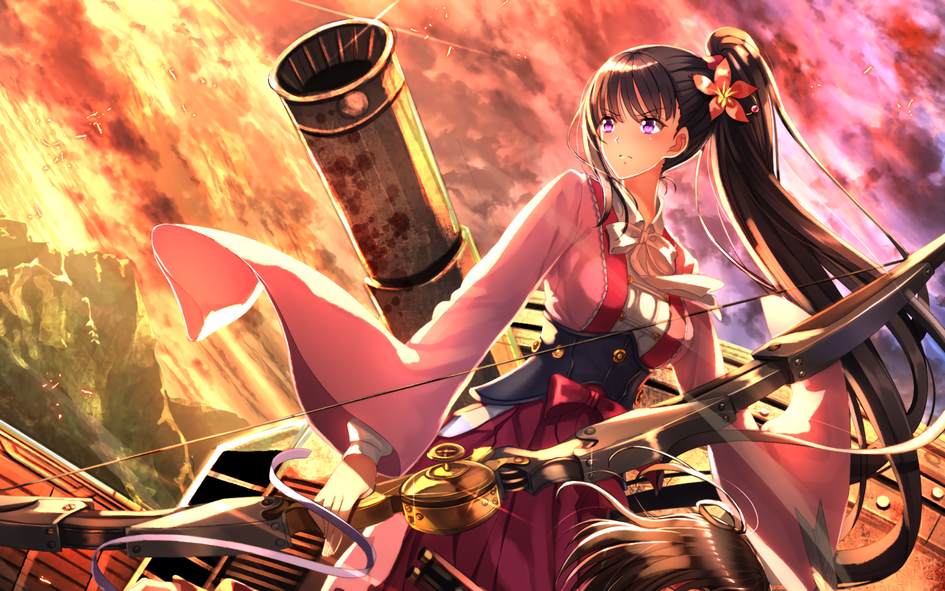 Anime Kabaneri Of The Iron Fortress Ayame Wallpaper. Iron