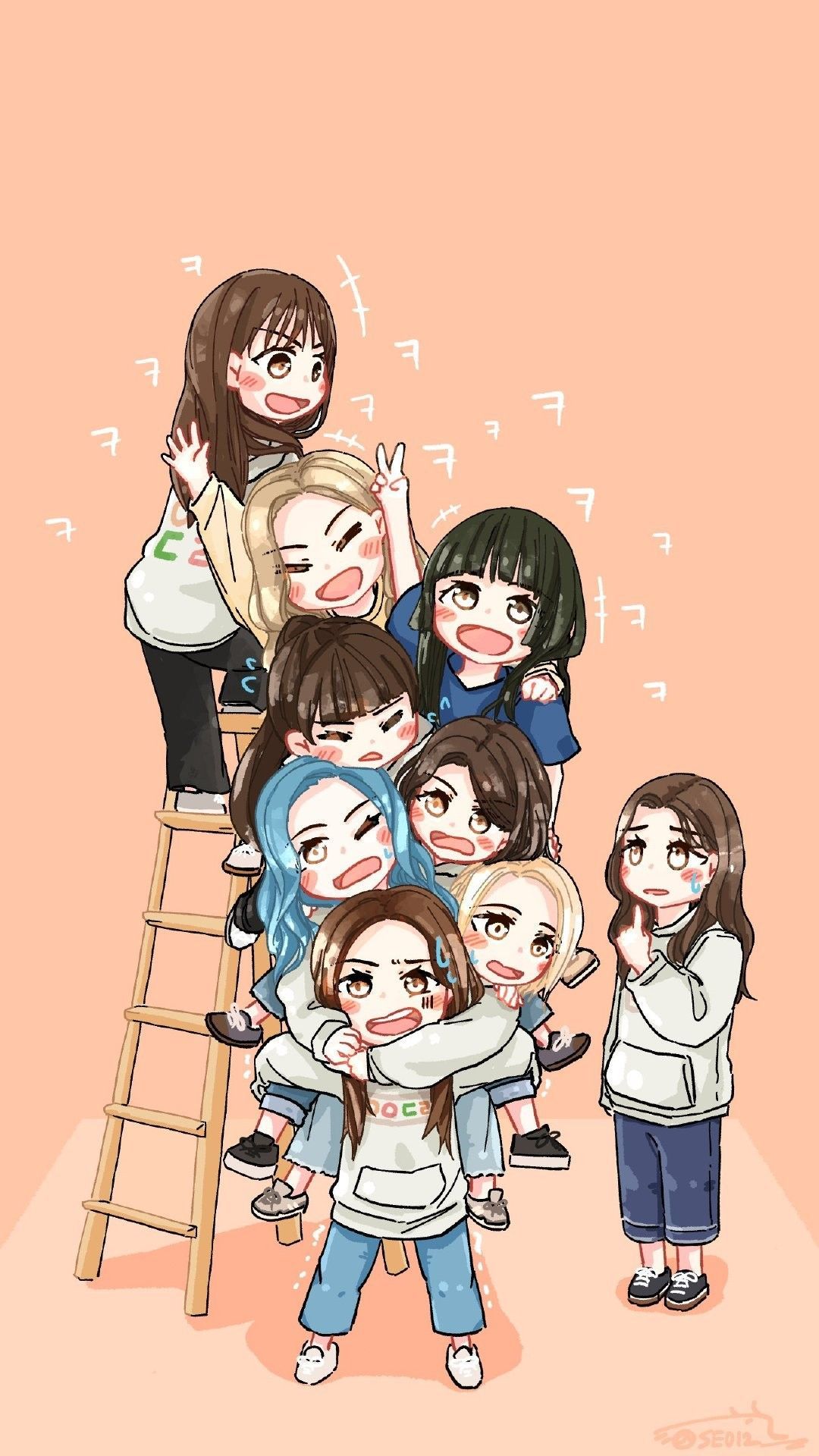 TWICE Anime fanart by Mhedificent by MhedyyChan on DeviantArt
