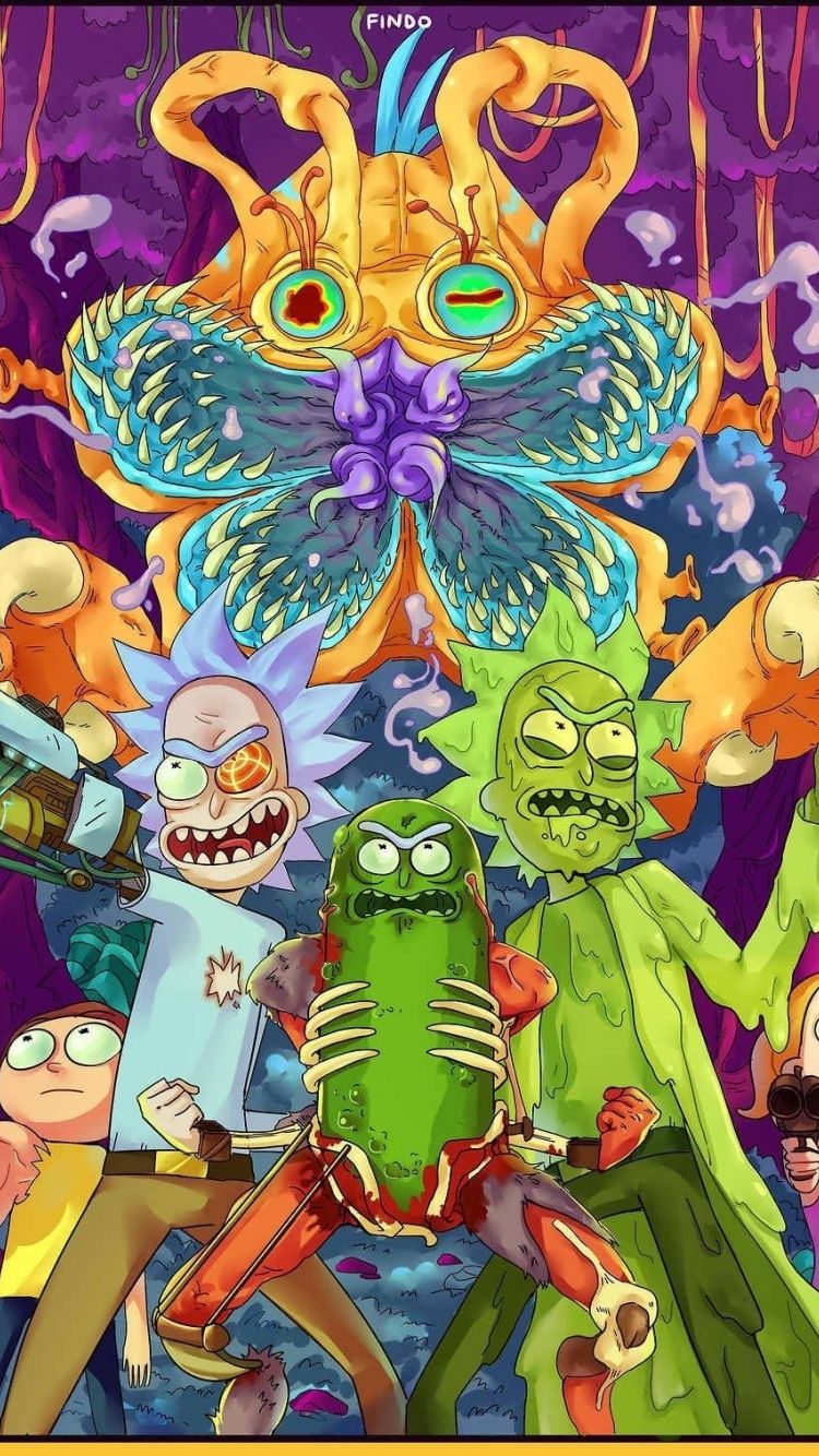 Free download Rick and Morty Trippy Wallpaper Top Rick and Morty