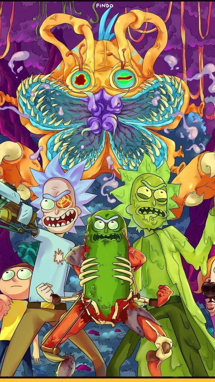 Rick and Morty iPhone X Wallpaper HD, 2020 Phone Wallpaper HD