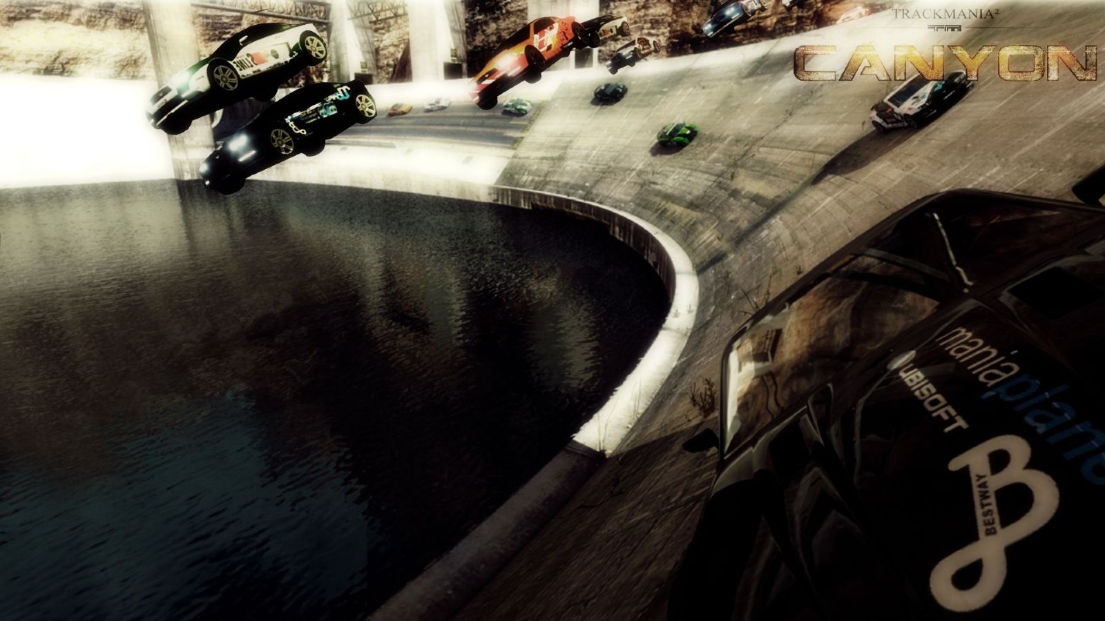 Games: TrackMania 2 Canyon, desktop wallpaper nr. 60335