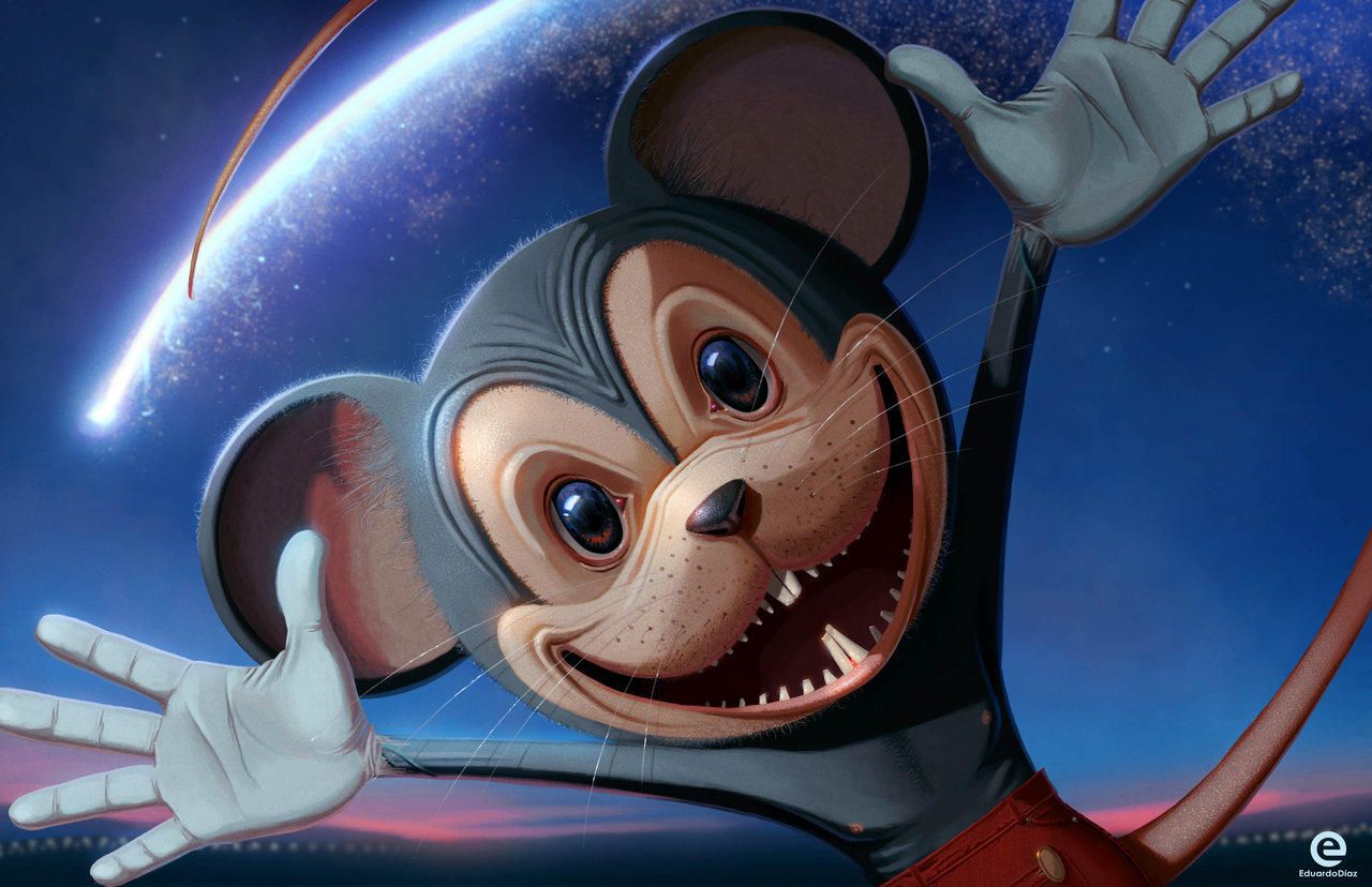 Realistic Mickey Mouse