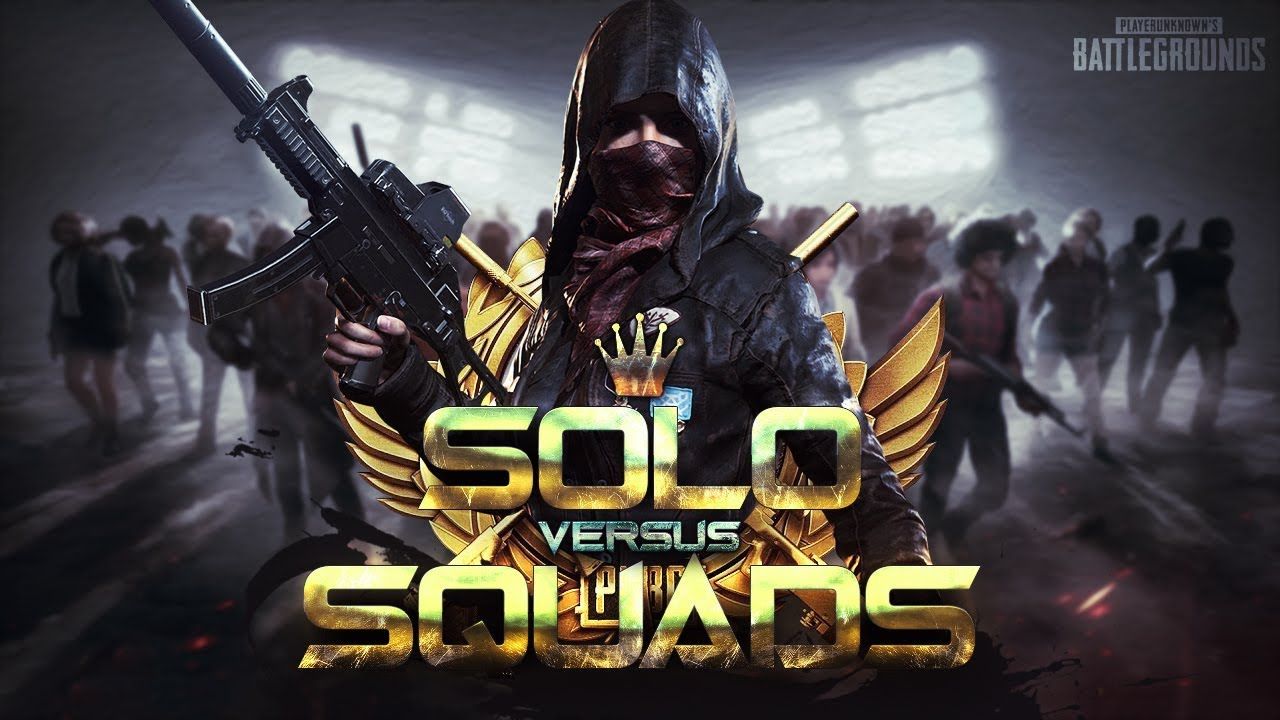 Solo Vs Squads PUBG PUBGM Thumbnail