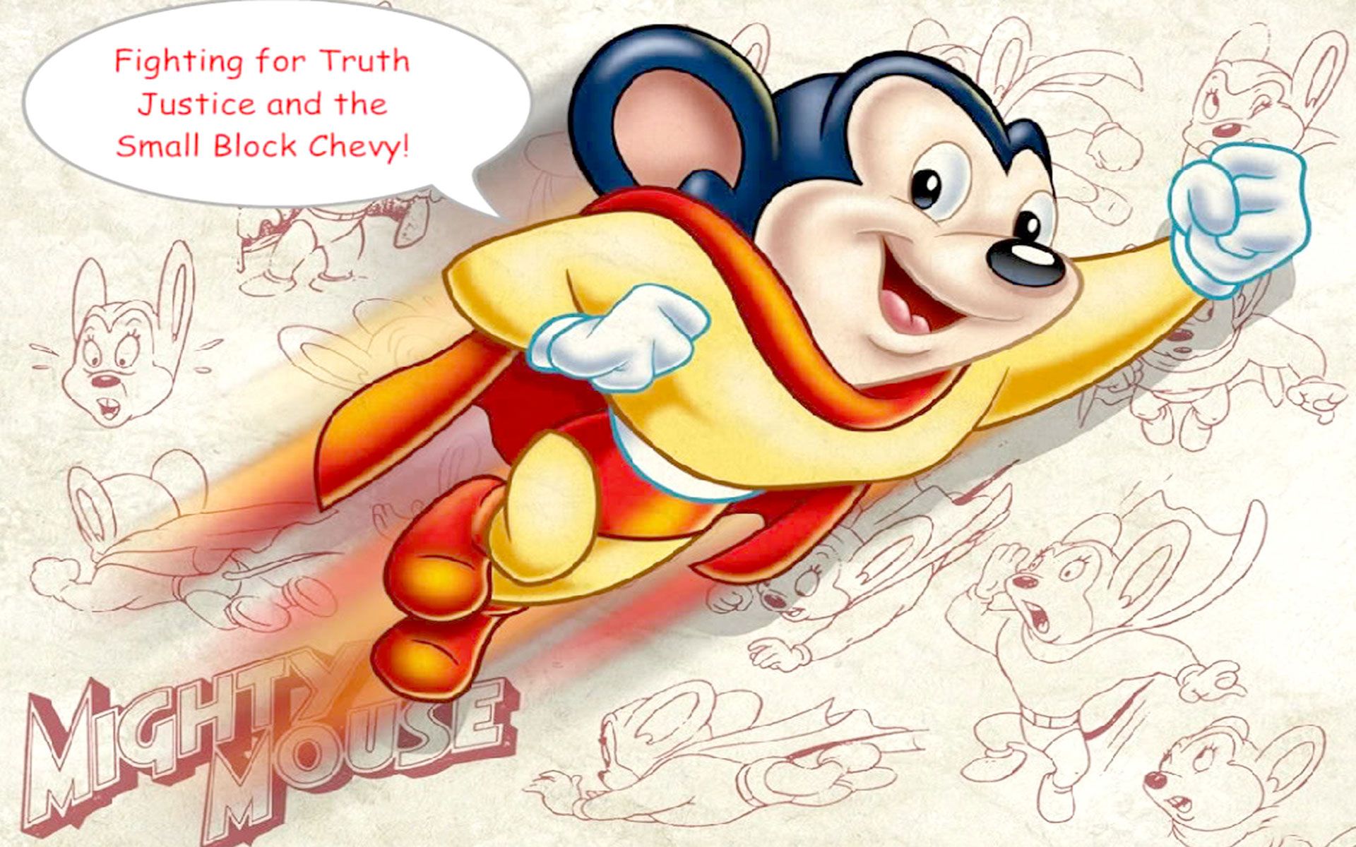 Mighty Mouse Background. Mickey Mouse