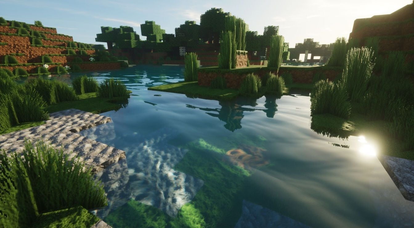 minecraft ultra realistic texture pack and shaders