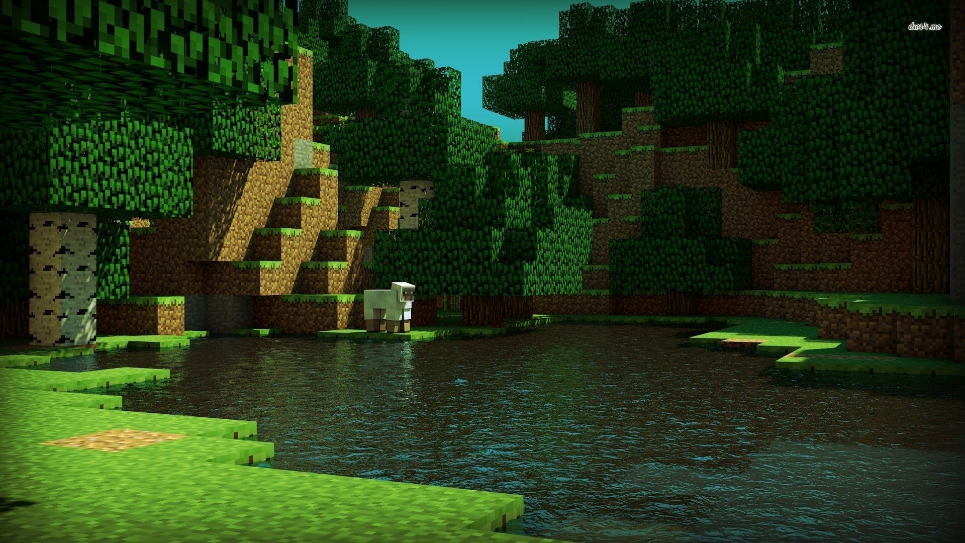 Minecraft Background Wallpaper