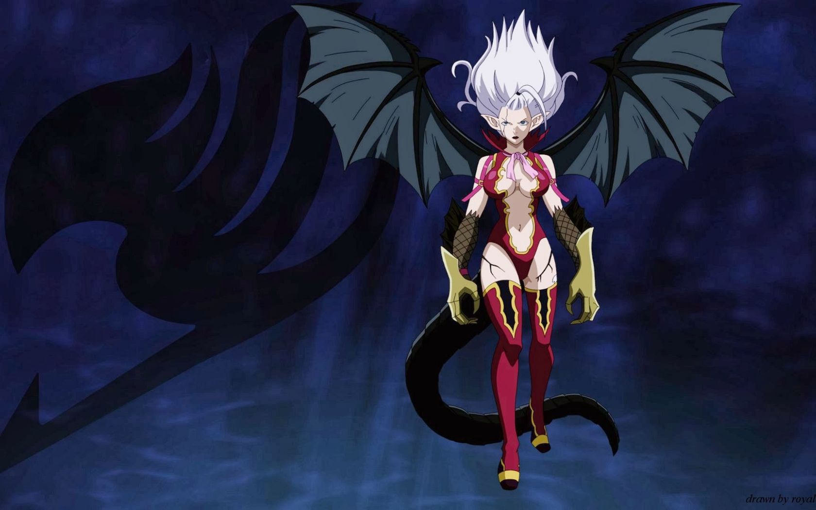 Free download mirajane strauss demon satan anime girl fairy tail