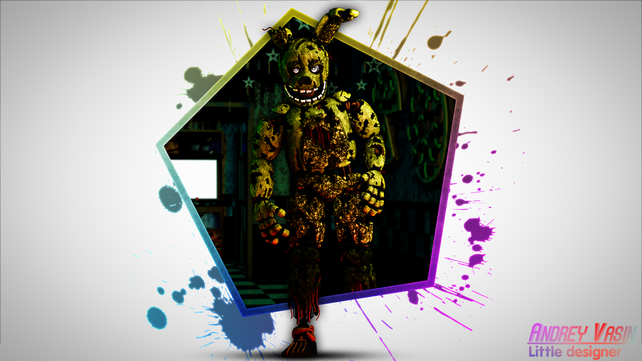 Toxic Springtrap Wallpapers - Wallpaper Cave