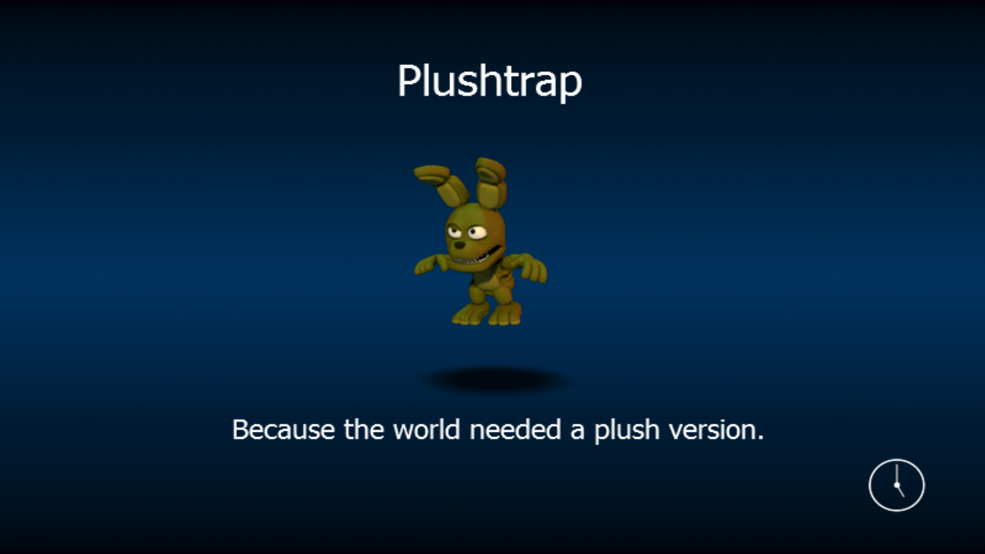 Adventure Plushtrap. Five Nights at Freddy's World