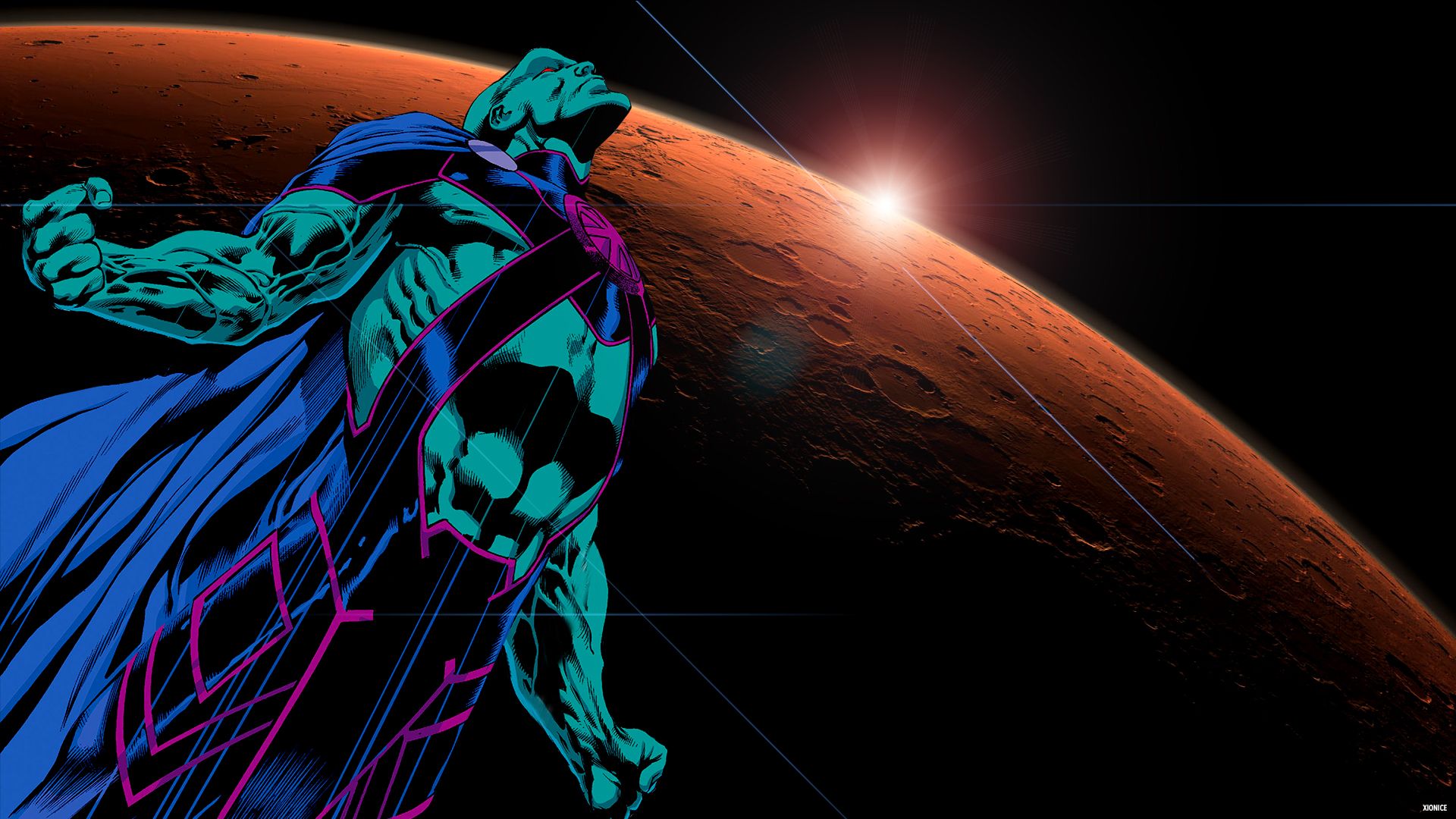 Manhunter Wallpaper. Justice League