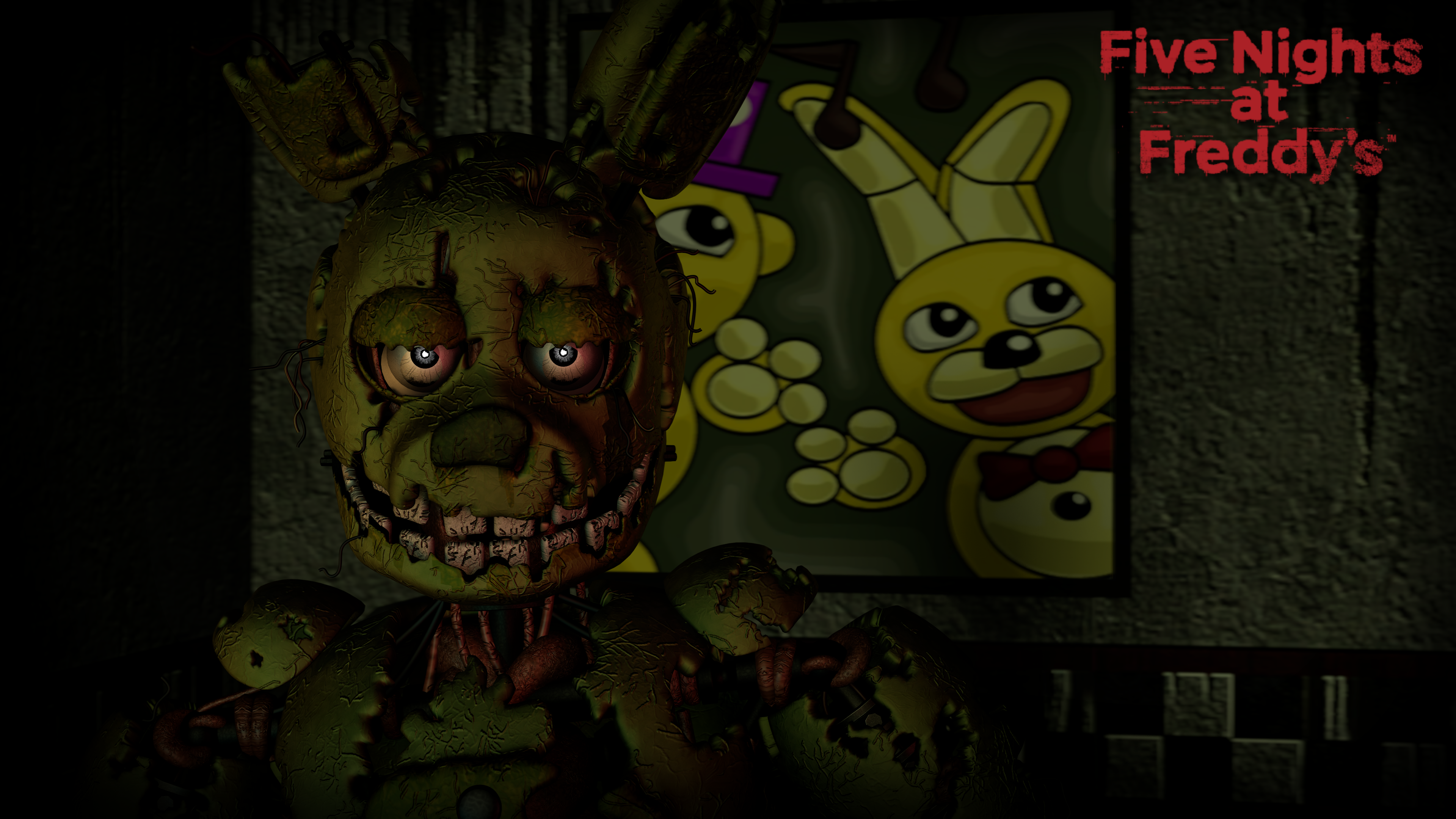 SFM) Springtrap Wallpaper Thingy