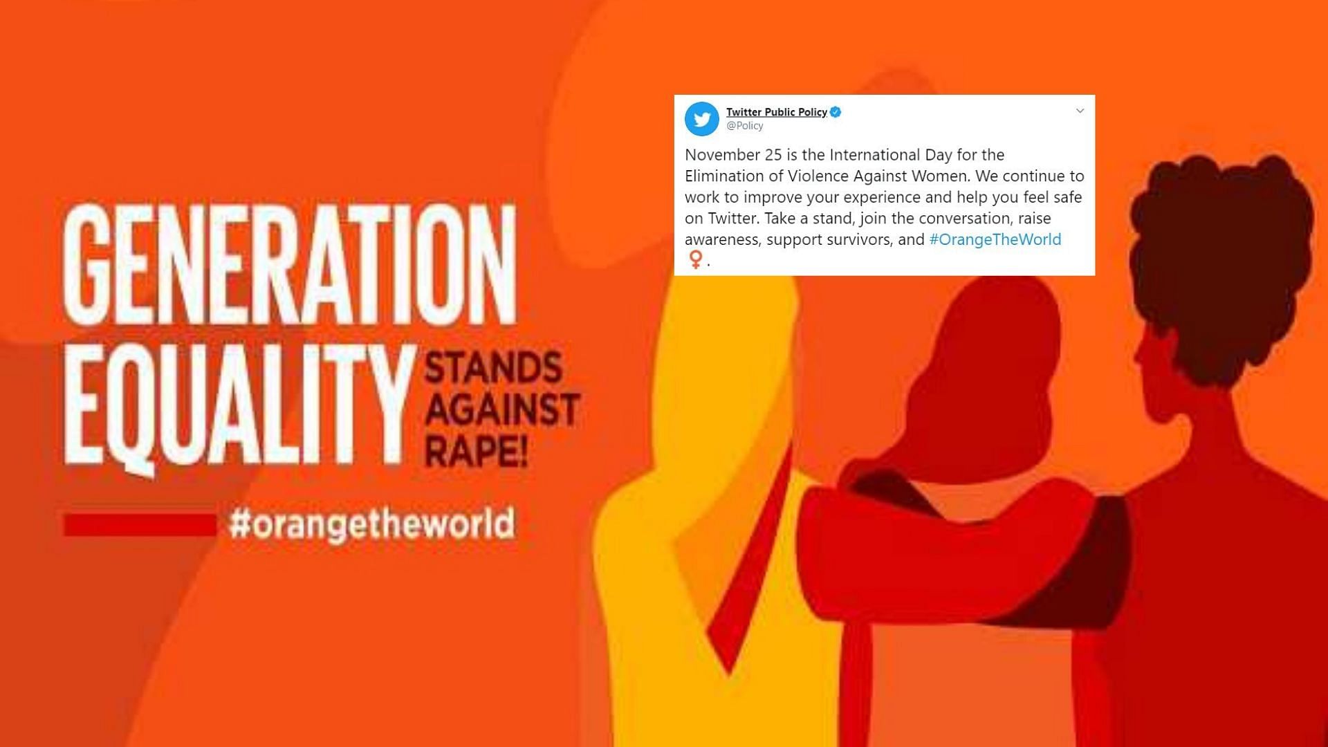 Twitter Rages on Violence Against Women: 25th November marks