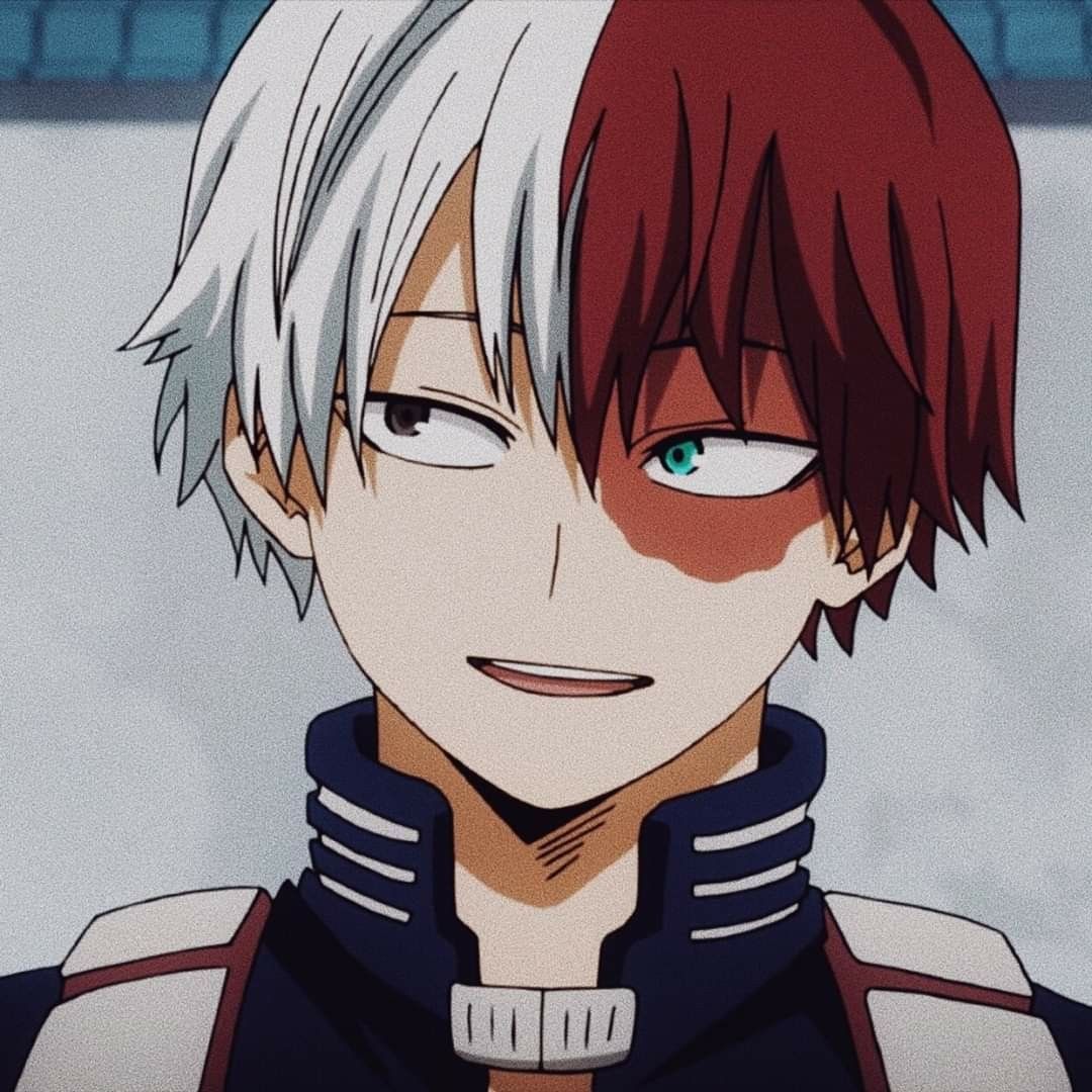 Shoto's cute smile! (*´ω｀*) ING em 2020. Personagens de anime
