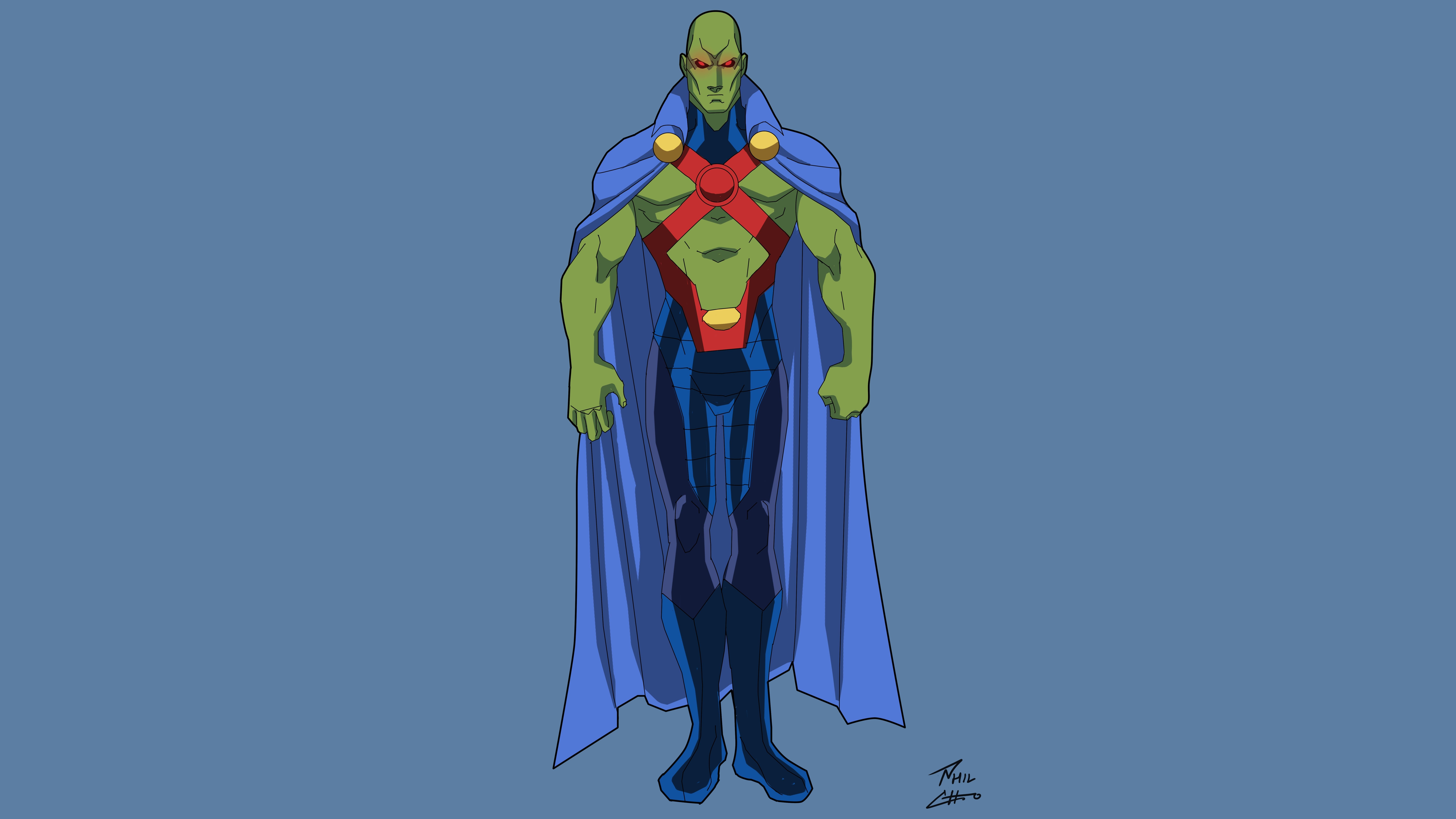 Martian Manhunter Background. Martian