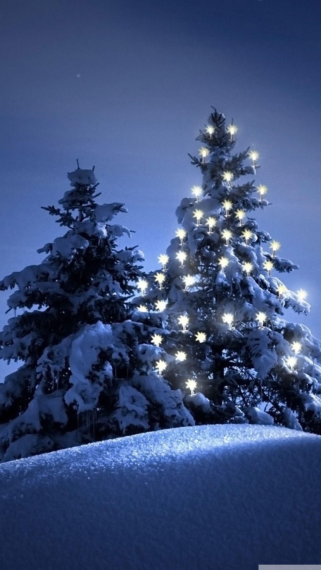 Snow Christmas iPhone Wallpapers