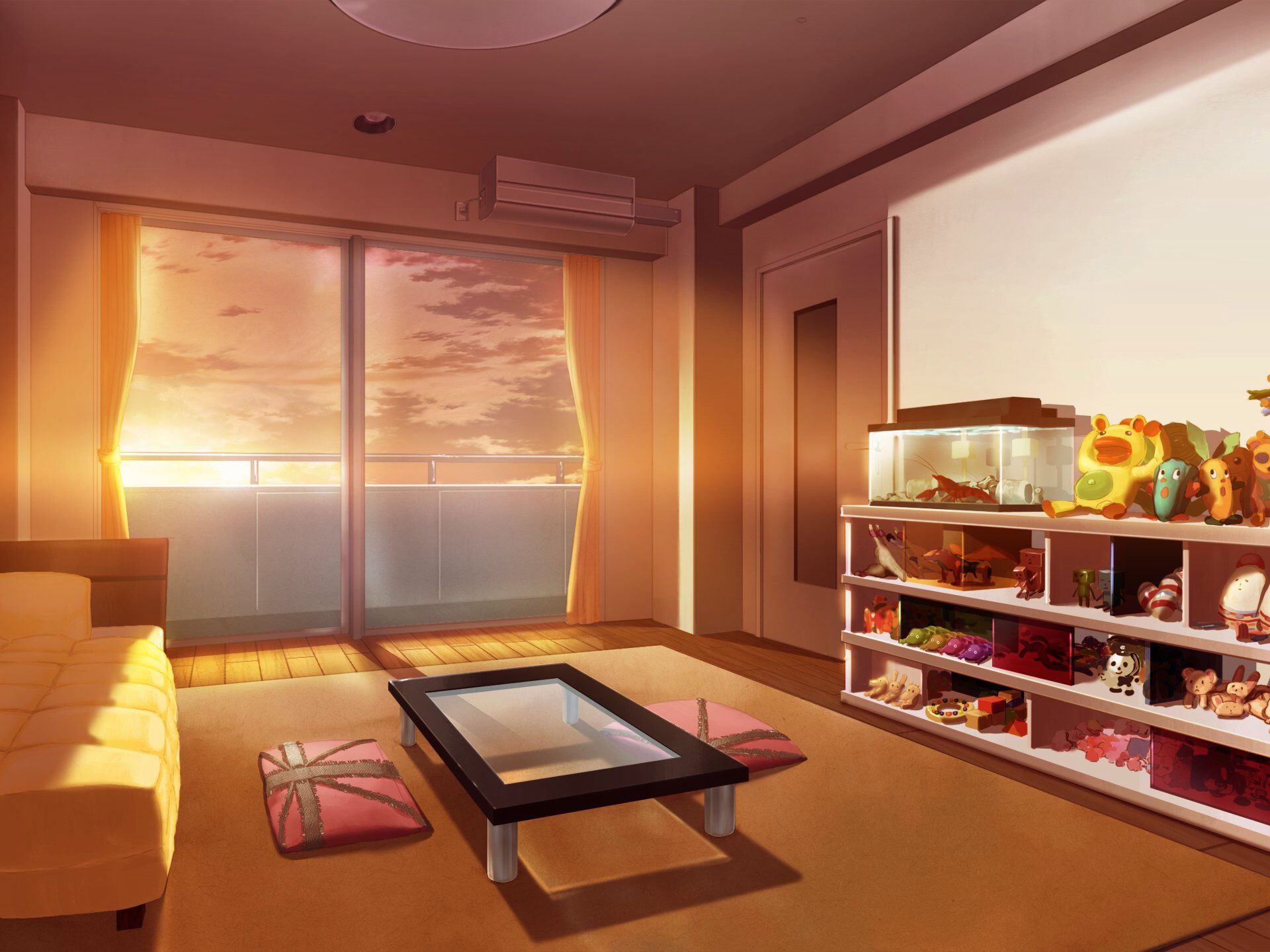 Japanese Anime Home. Japanese room, Anime scenery, Anime places