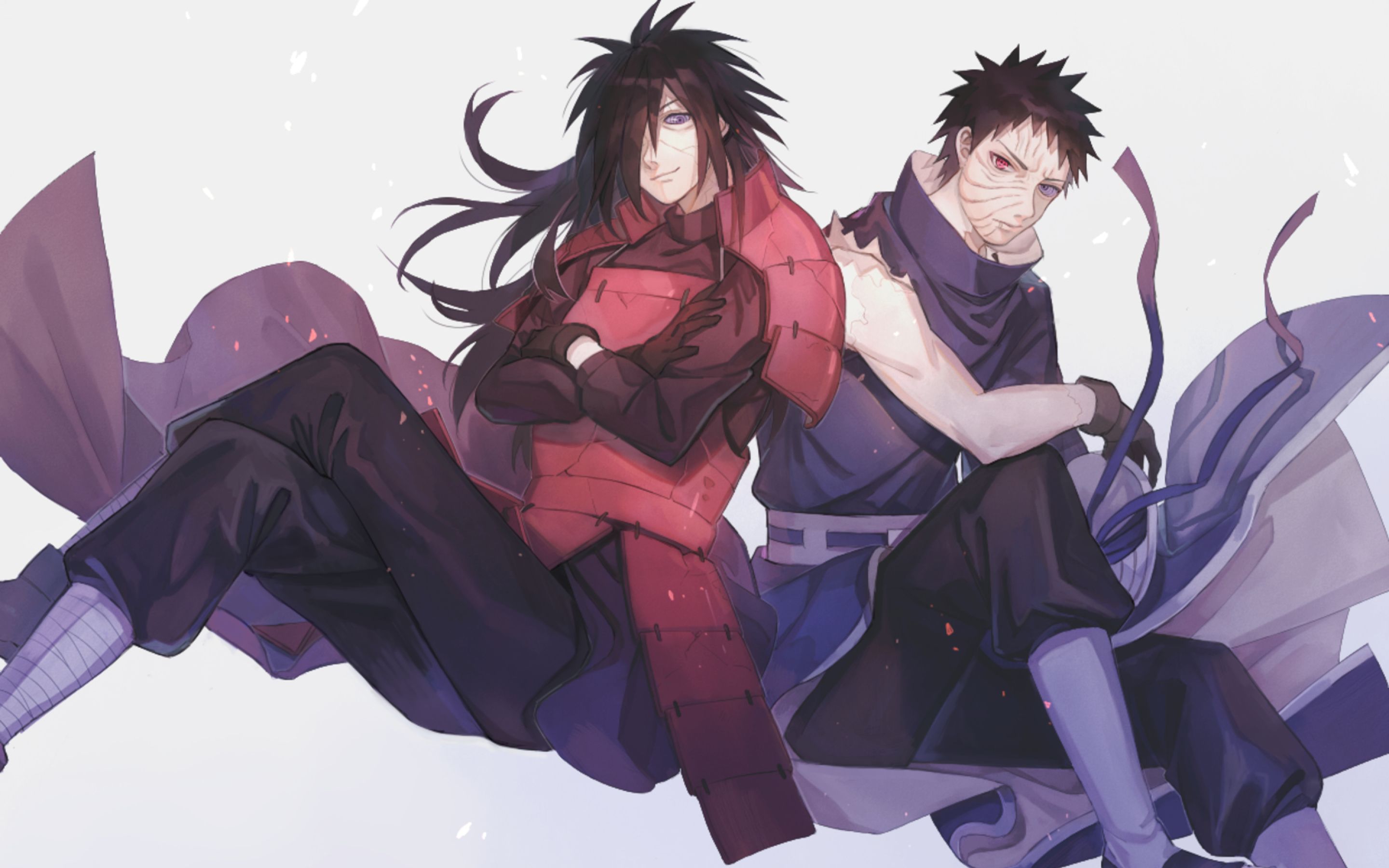 Madara and Obito Uchiha Macbook Pro Retina Wallpaper, HD