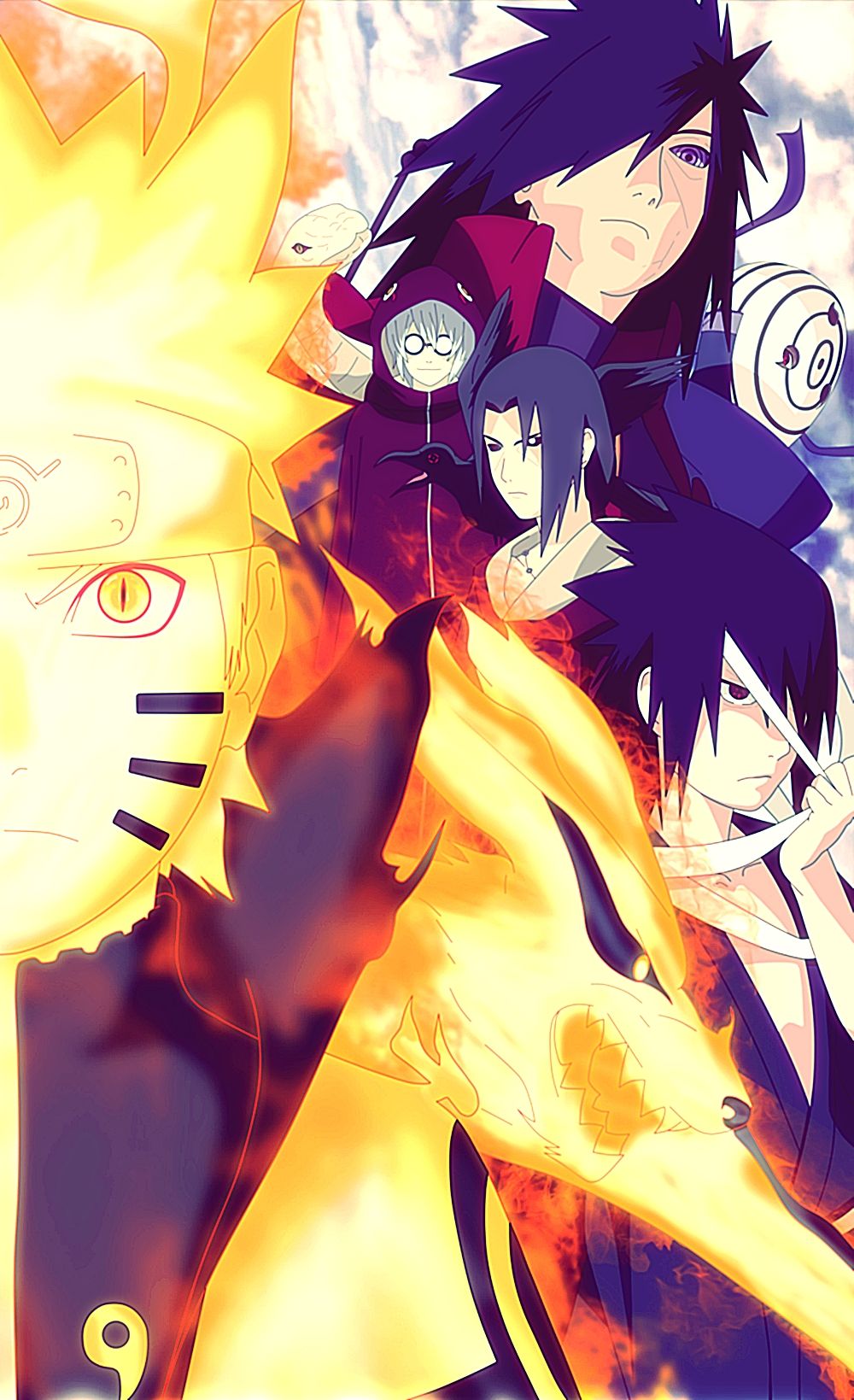 Wallpaper Obito  Anime akatsuki, Naruto and sasuke wallpaper