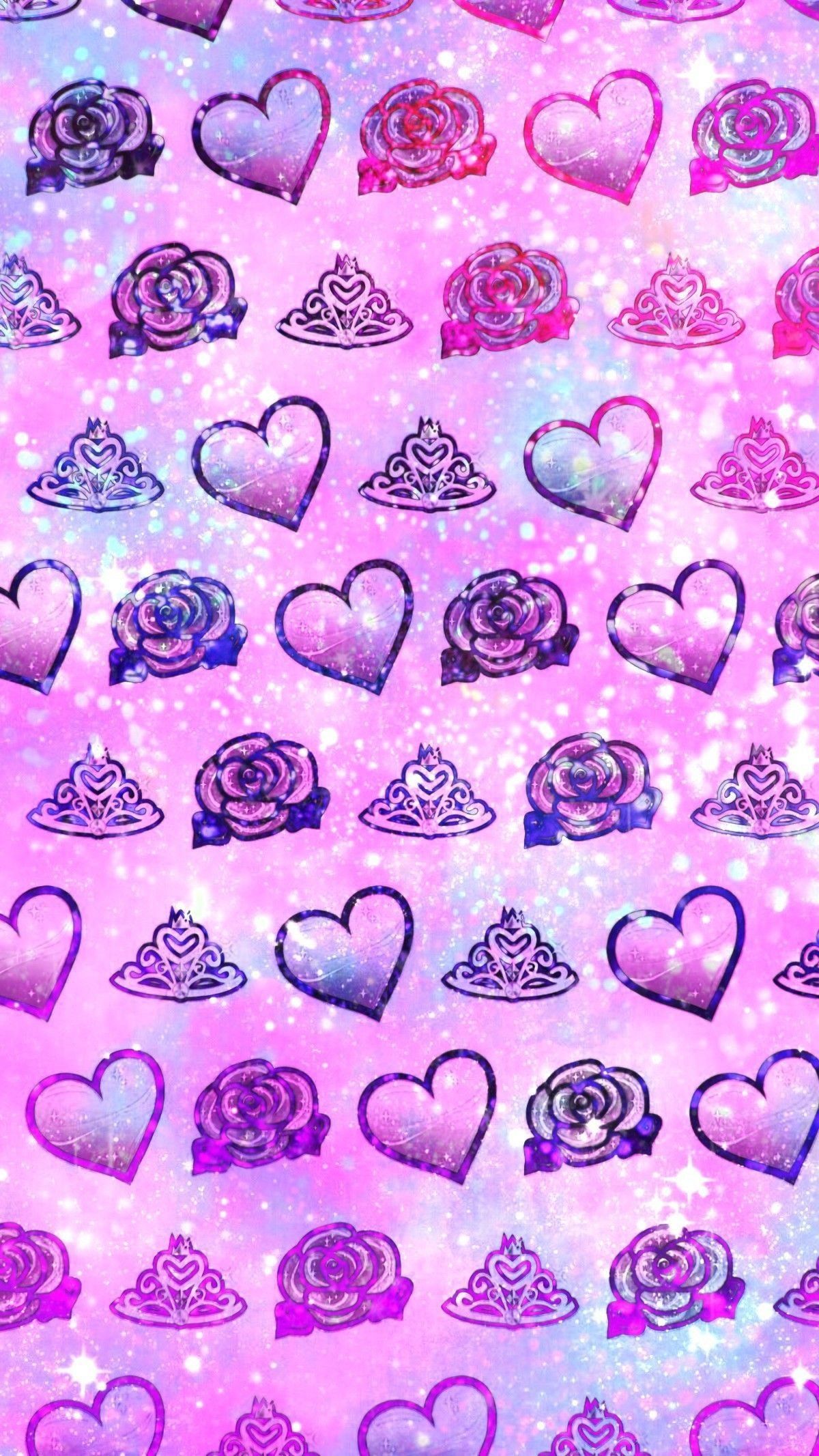 Wallpaper Girly Heart Emoji