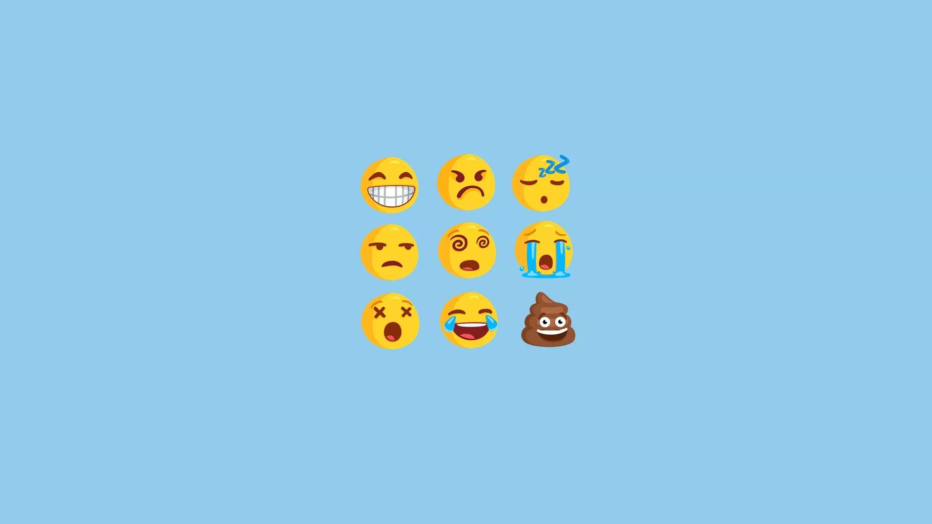 Cute Emoji Pic HD Wallpaper