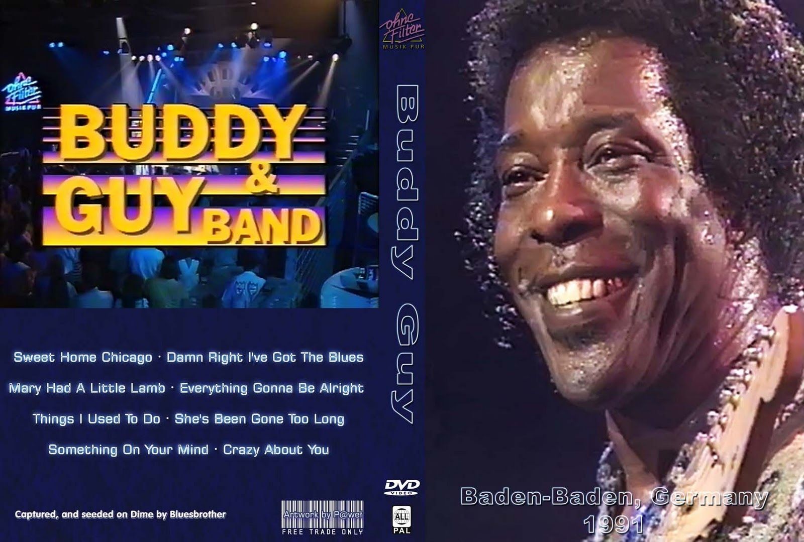 Buddy Guy Blue Rock R B Cover Wallpaperx1079