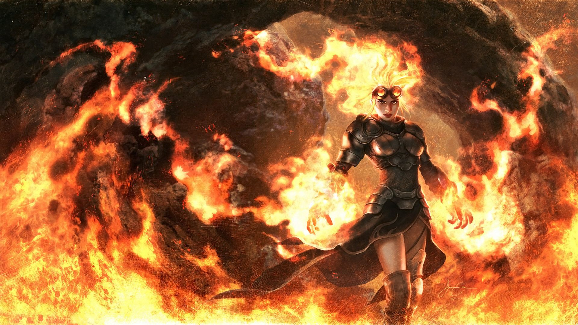 Anime Fire Wallpaper