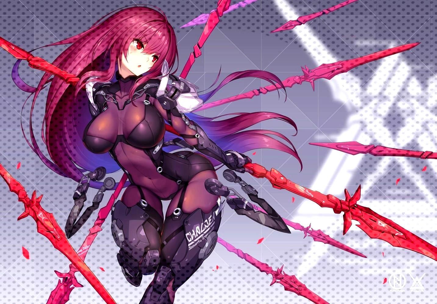 hdwallpaper #wallpaper #fategrand #scathach #bodysuit #desktop