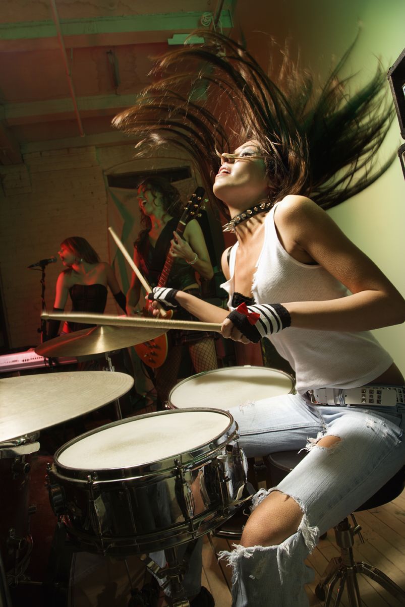I'm in love.again!. Female drummer, Drums girl, Girl drummer