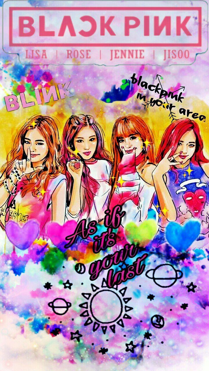 Background Blackpink Anime Wallpaper