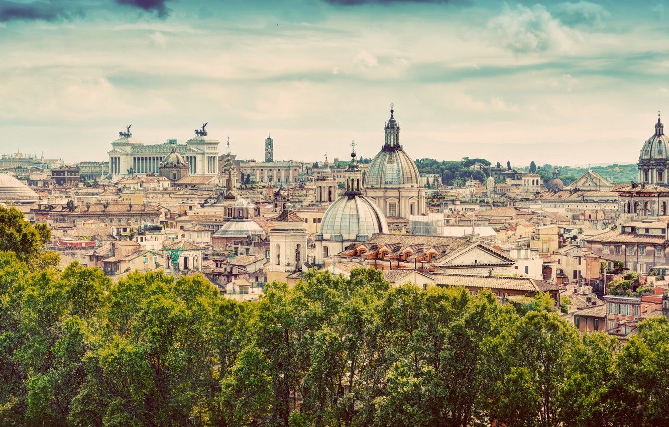 Wallpaper city, the city, Rome, Italy, Italy, panorama, Europe