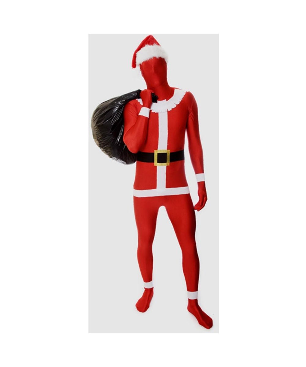 Santa Claus Morphsuit Mens Costume: Incognito #Santa! Have fun