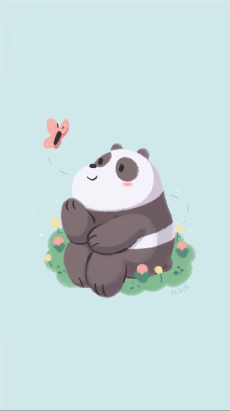 We Bare Bears Panda Wallpaper