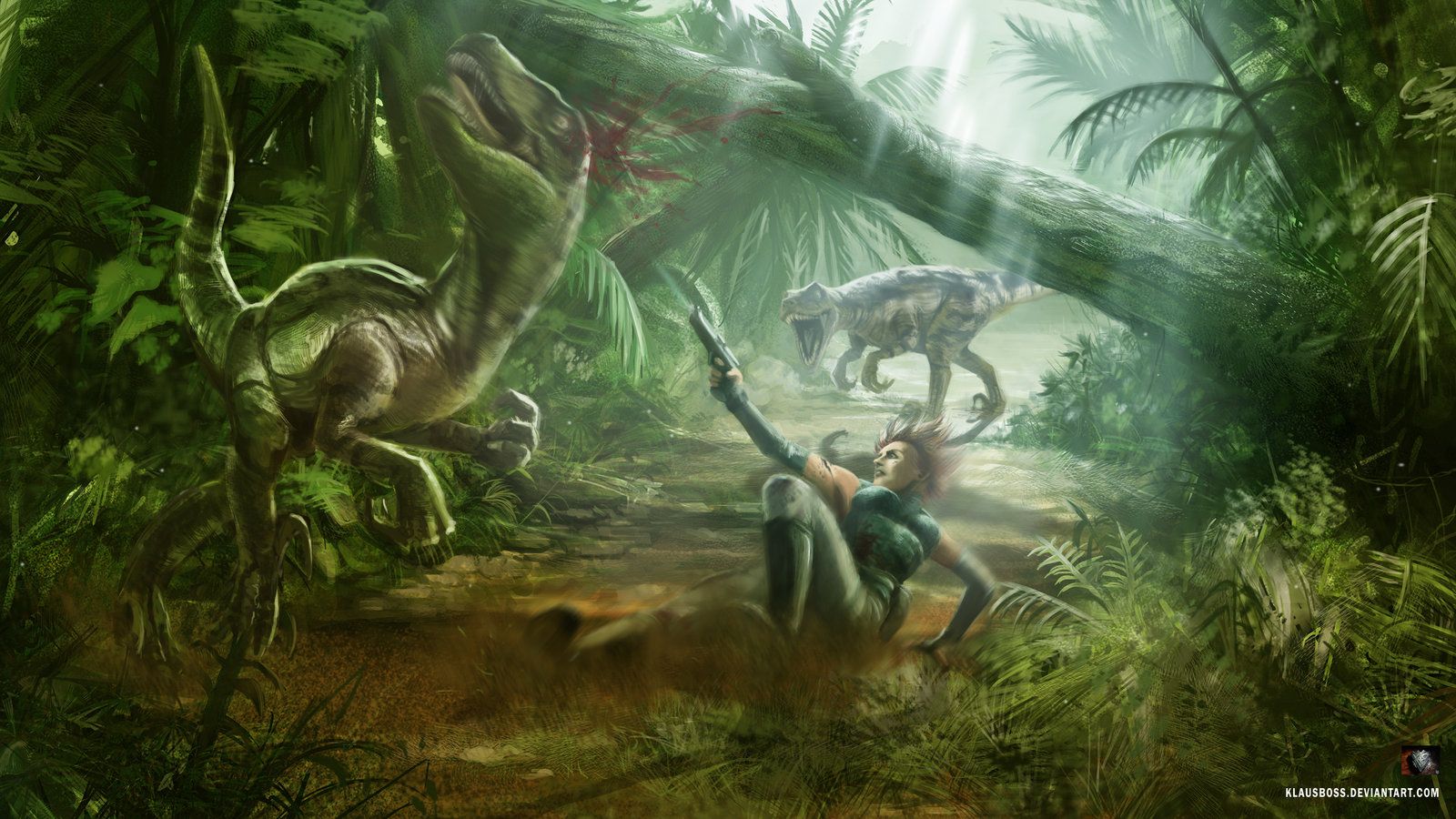 Dino Crisis 2 Wallpaper. Dino Riders