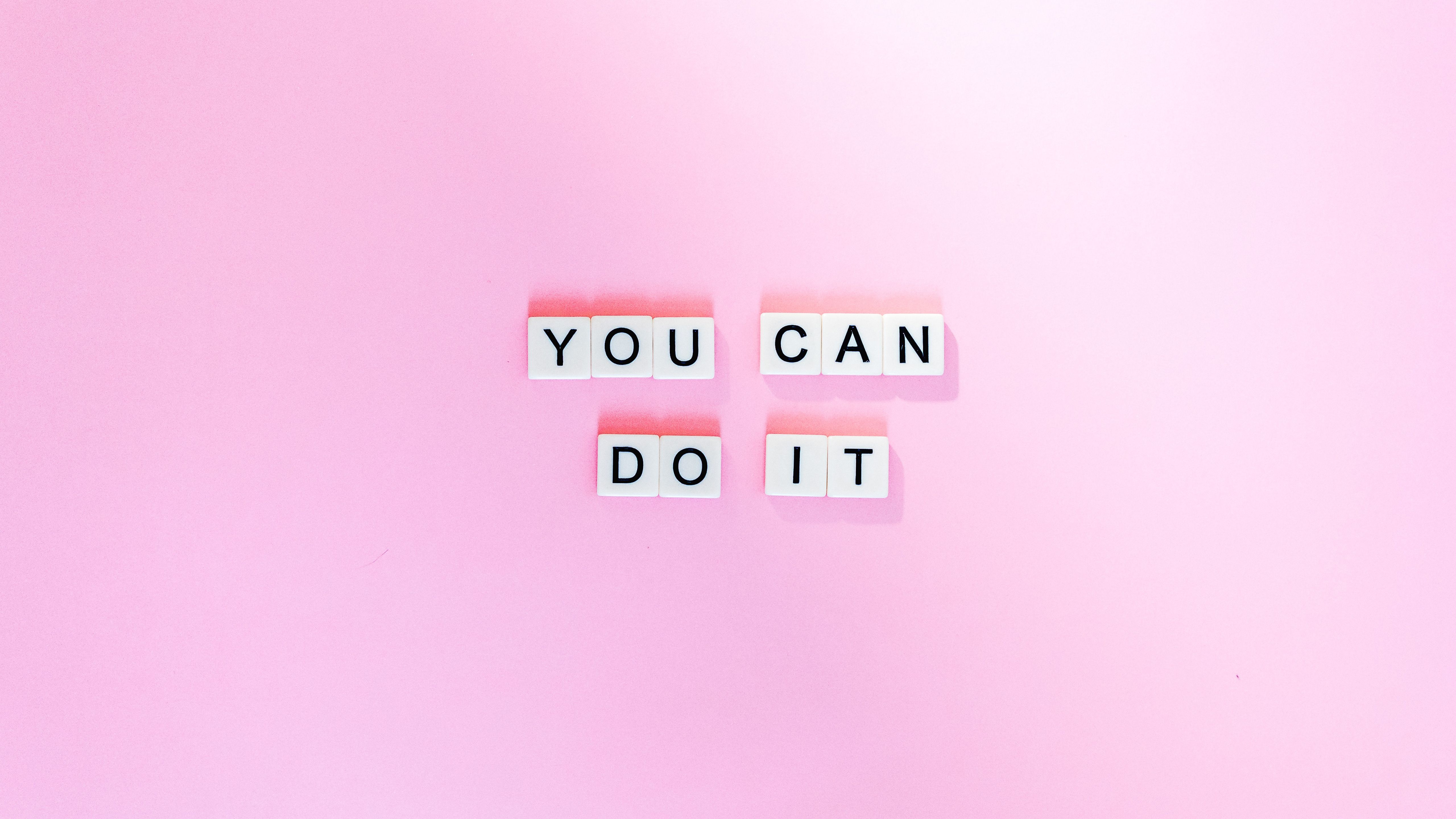 You Can Do It Quote 5K Wallpaper