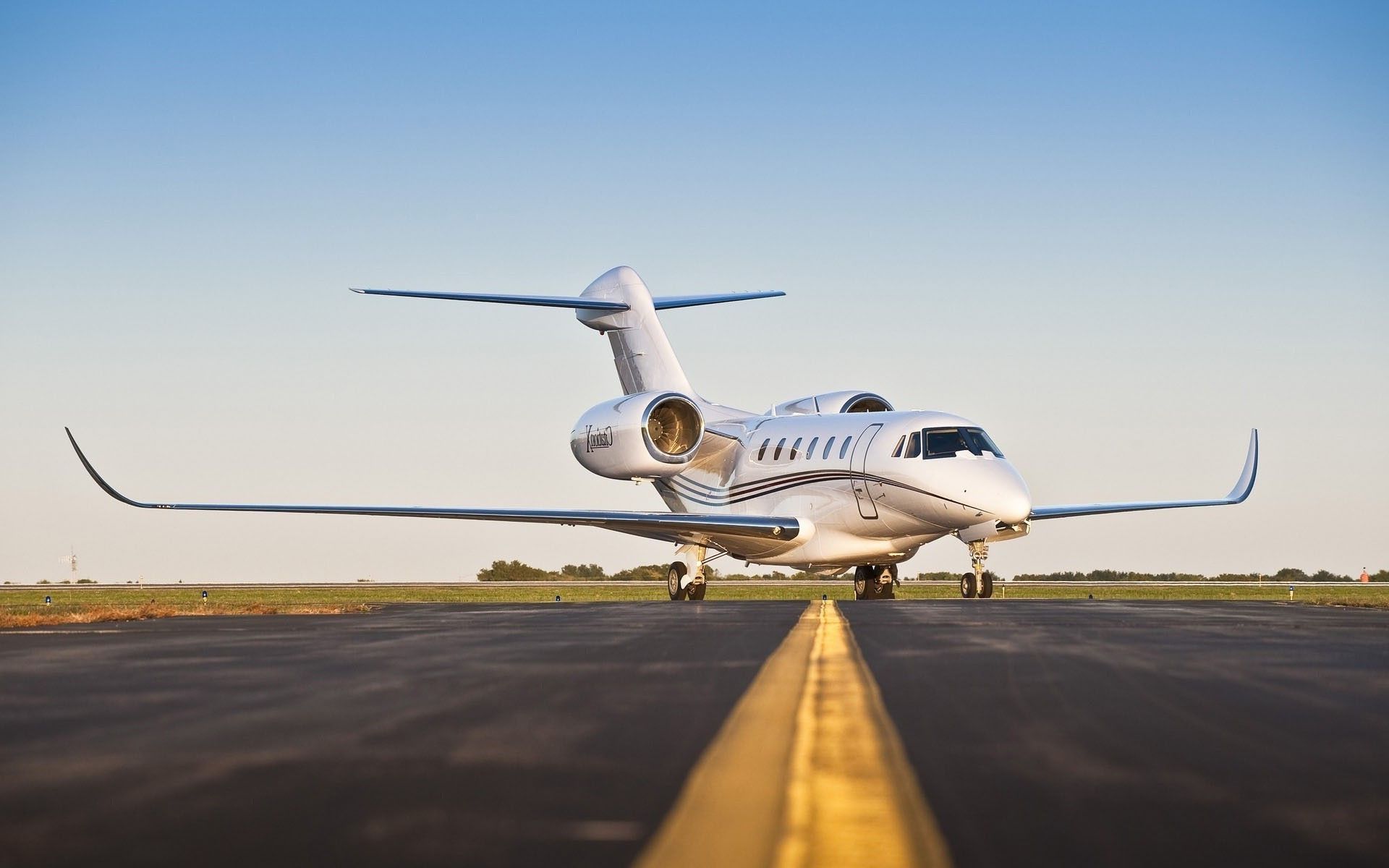 Private jets wallpaper on desktop