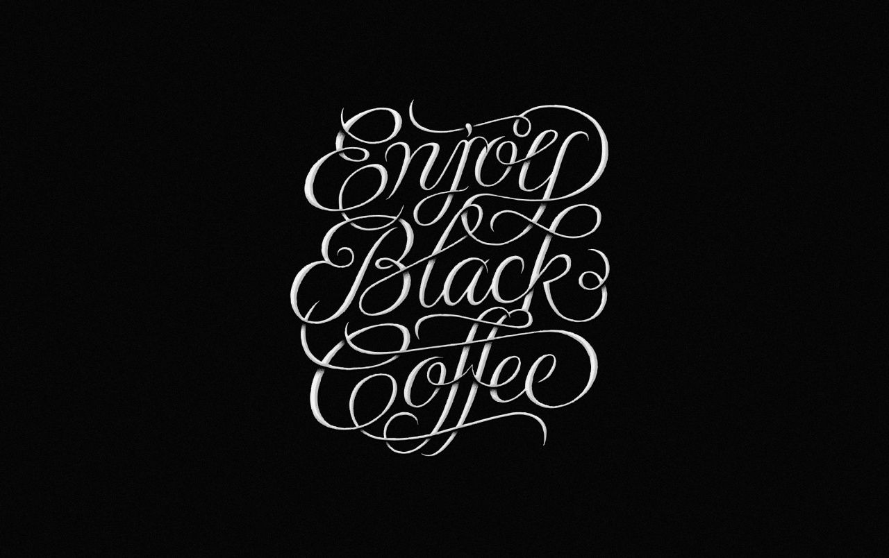 Enjoy Black Coffee wallpaper. Enjoy Black Coffee