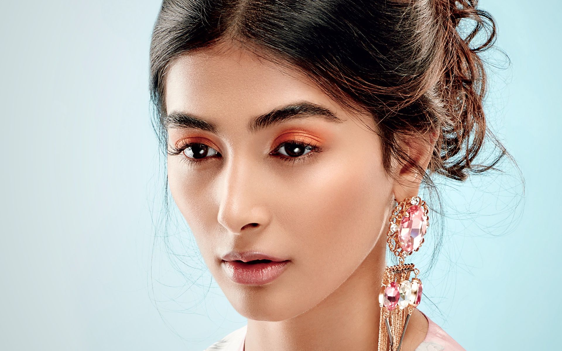 Download wallpaper Pooja Hegde, bollywood, indian actress