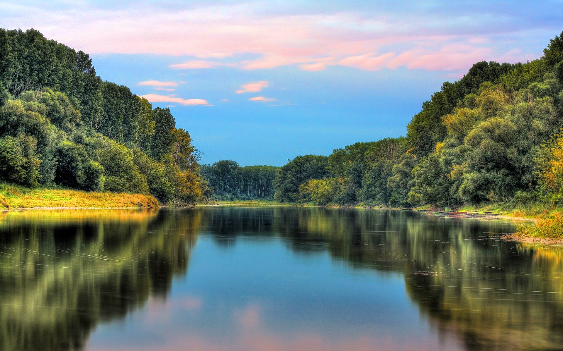 Tranquil River desktop wallpaper, picture Tranquil River, photo