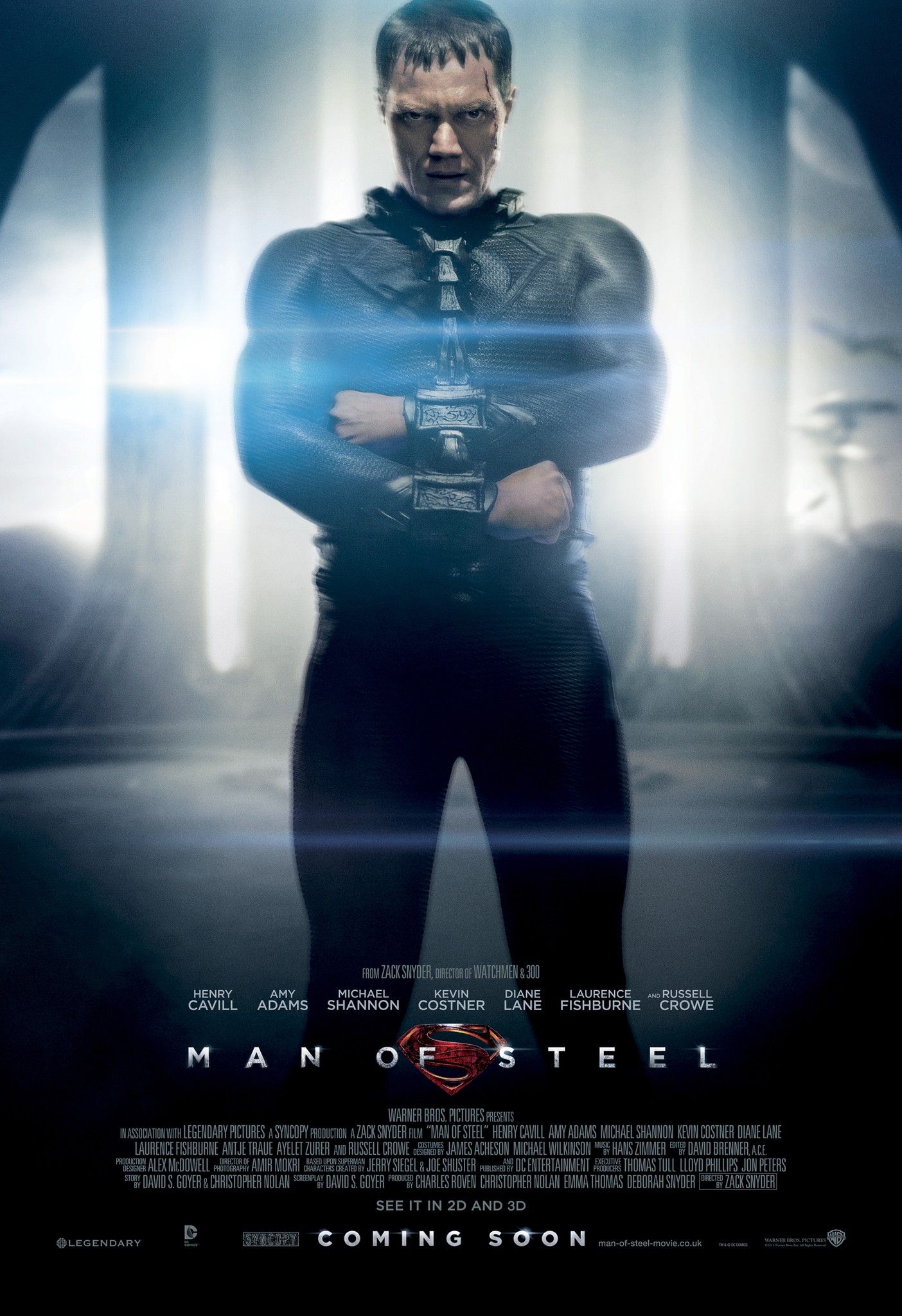 Man of Steel (2013) Poster Zod: DC extended