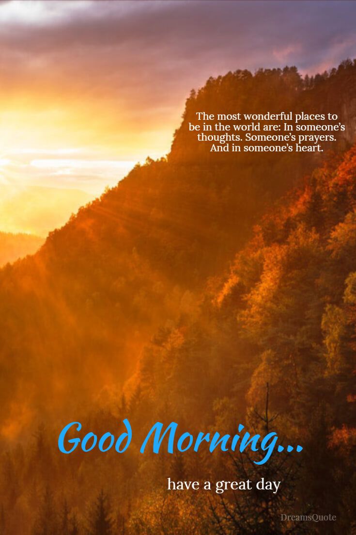 Inspirational Good Morning Quotes and Wishes with Beautiful