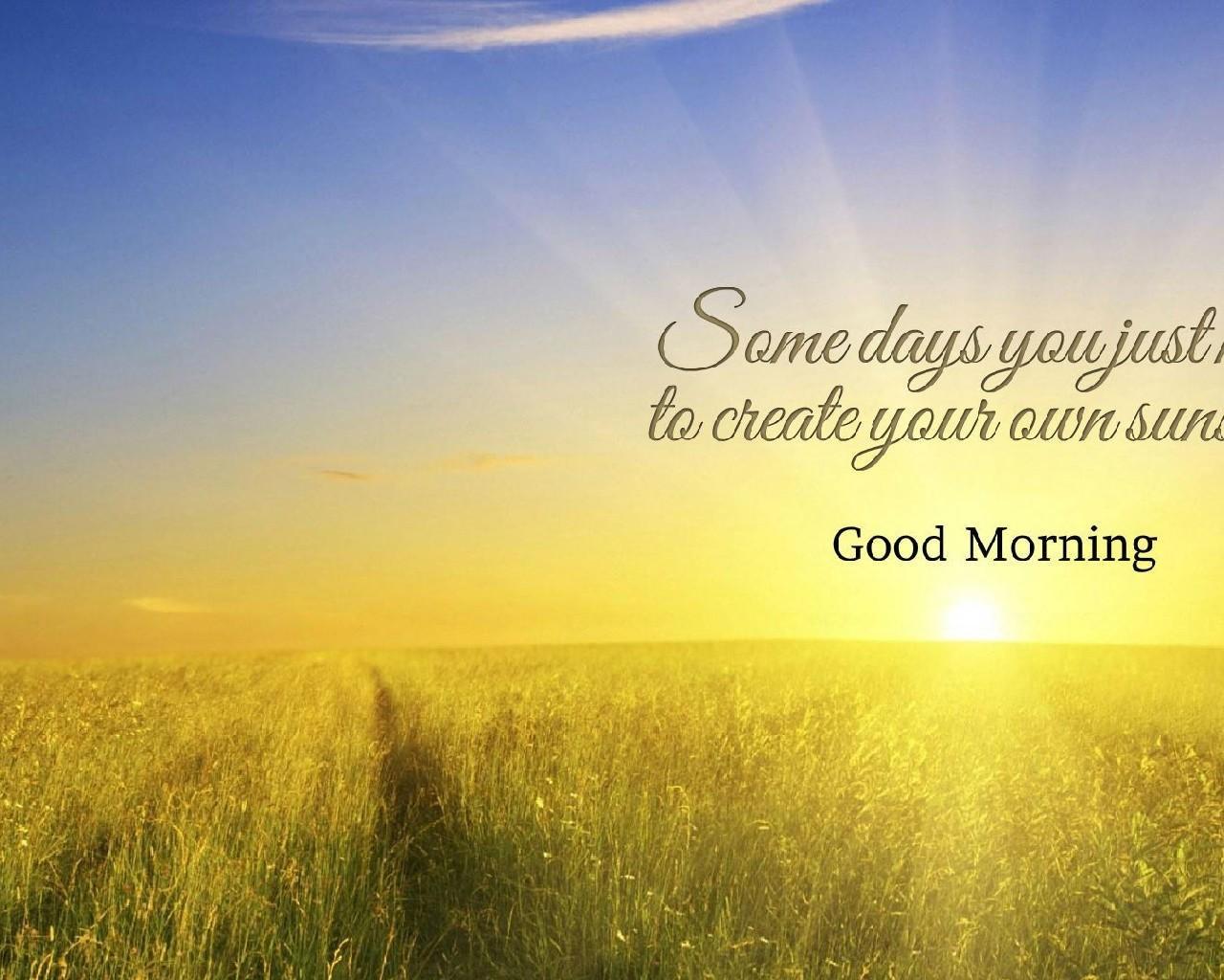 Good Morning Quotes Picture Wallpaper for Android