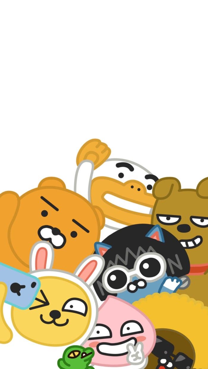 Muzi Con Kakao Friends Wallpapers Wallpaper Cave