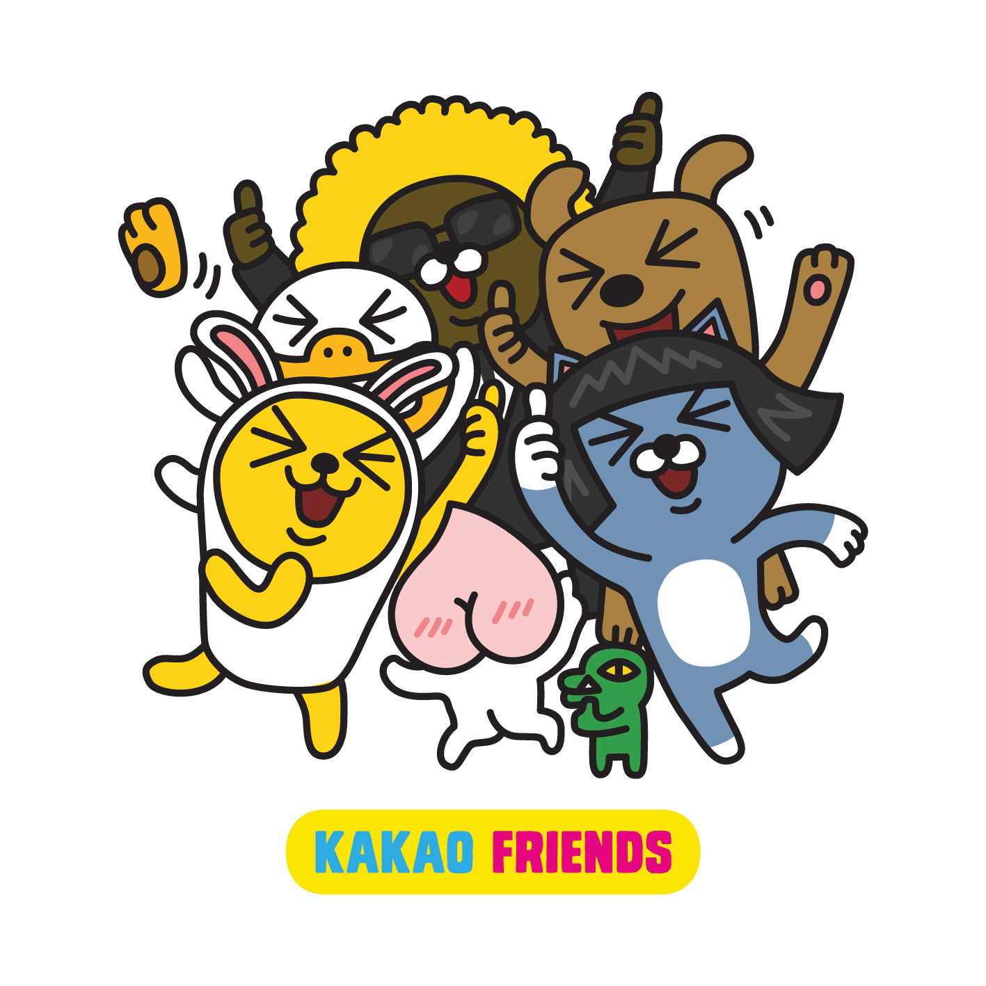 Kakao Friends Transparent & PNG Clipart Free Download