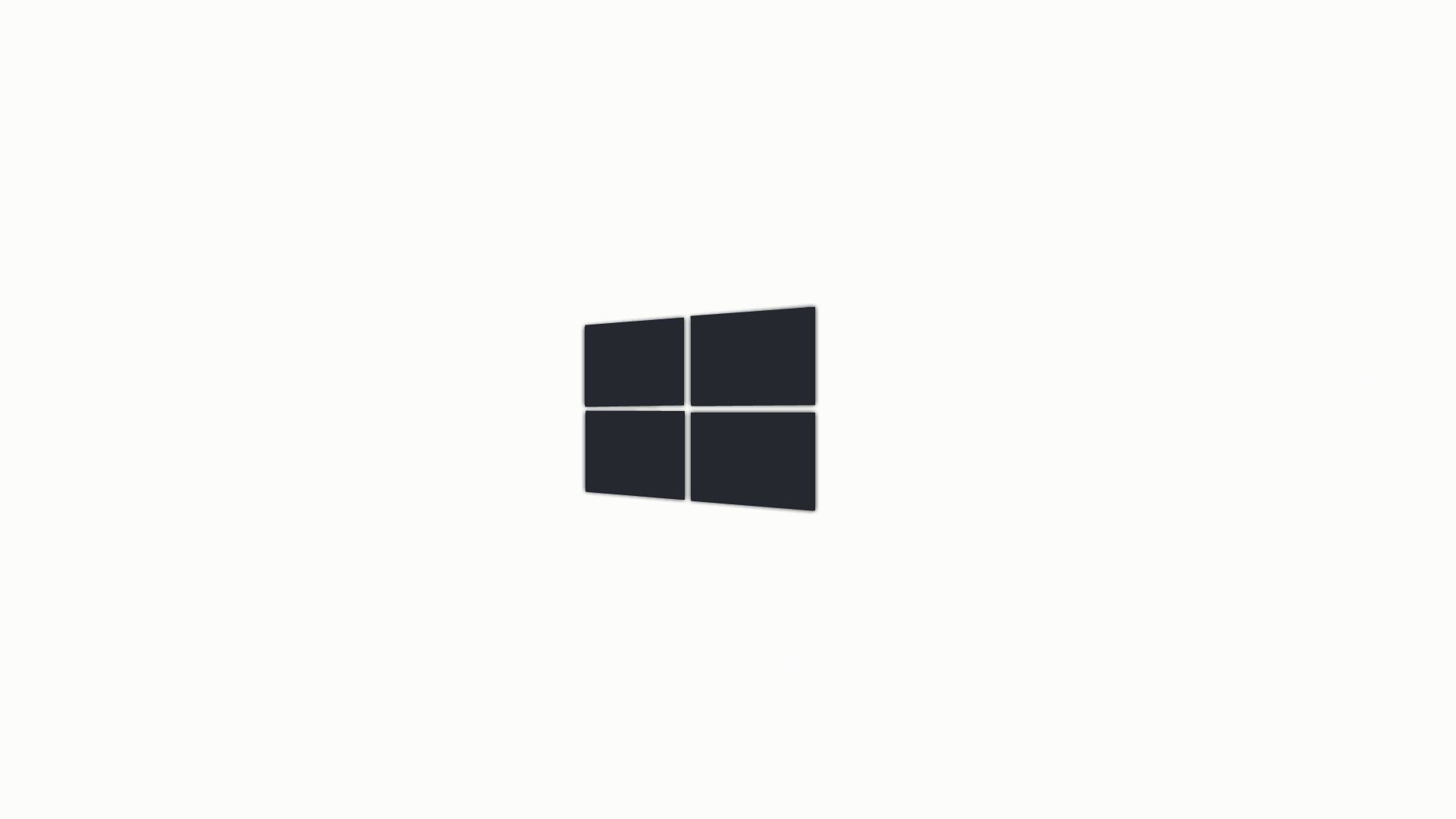 Black and White Windows Logo
