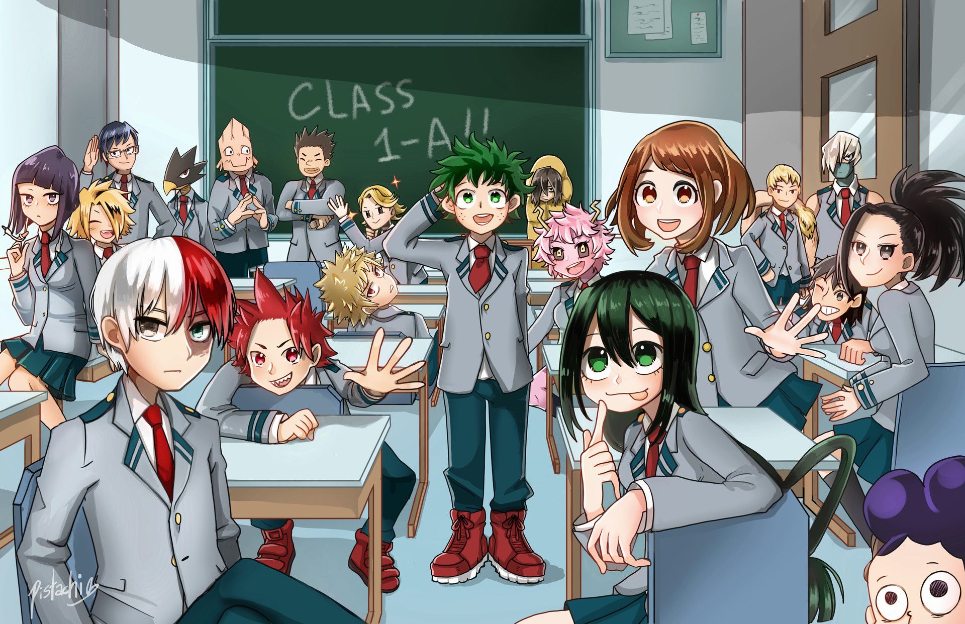 My Hero Academia Class 1a My Anime List 3143