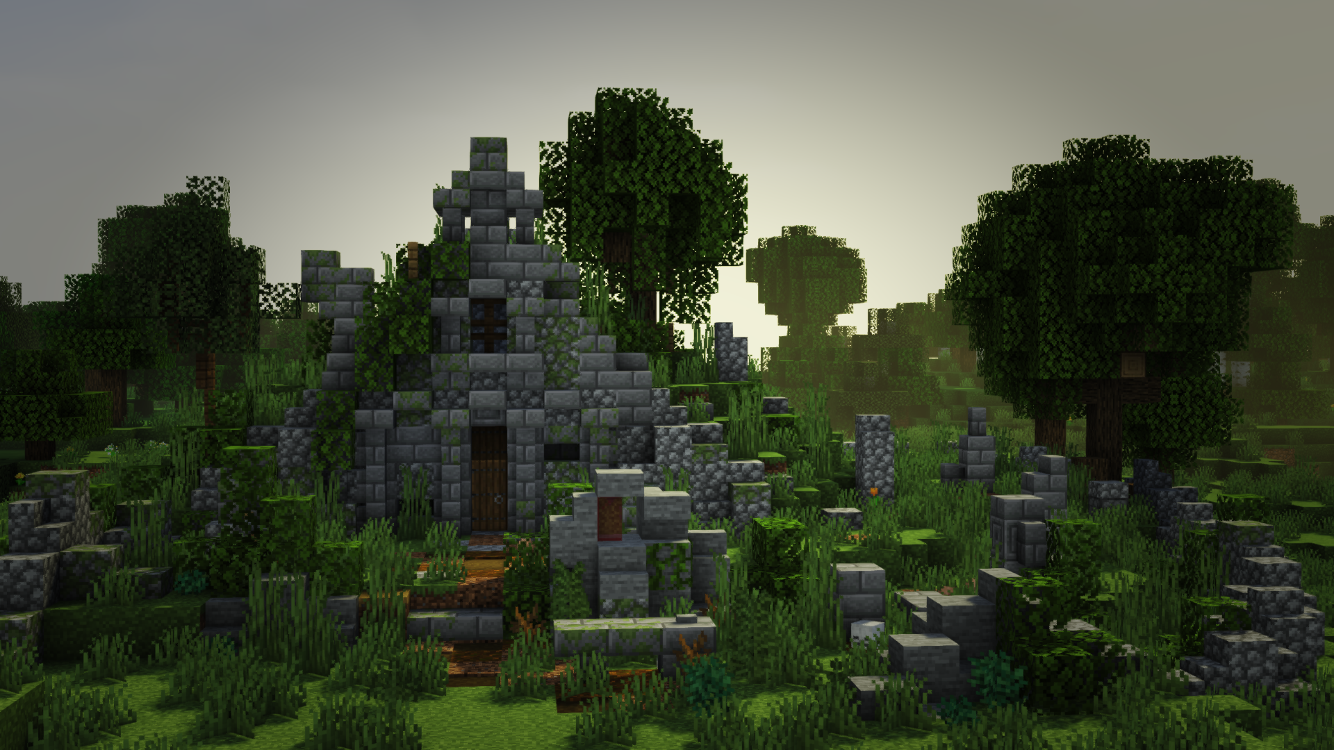 I've built a Witcher 3 inspired Graveyard!